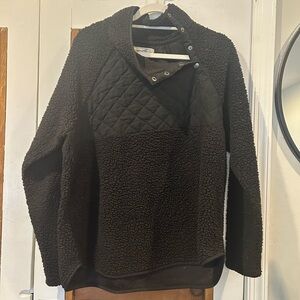 Abercrombie & Fitch Black Teddy Jacket